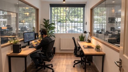 Image 1 of Mainyard Studios (Managed 90 - 300 sqft) - 17 Lyon Road, SW19 2RL - Wimbledon