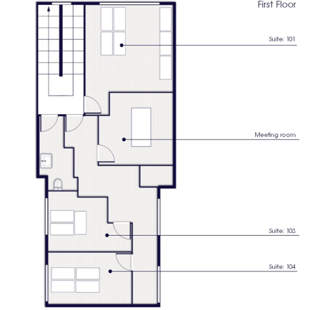 Image 7 of WorkPad (Managed 205 - 509 sqft)- 12 David Mews, W1 - Marylebone