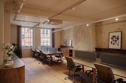Image 1 of Kitt Offices (Managed 1,610 - 1,625 sqft) - Bridge House - 22 Newman Street, W1T 1PG - Fitzrovia