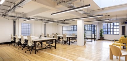 Image 1 of BASE (Managed 1,458 Sqft) - Coachworks - 7-10 Charlotte Mews, W1T 4EA - Goodge Street