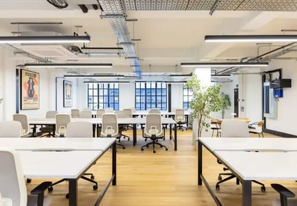 Image 1 of BASE (Managed 1,458 Sqft) - Coachworks - 7-10 Charlotte Mews, W1T 4EA - Goodge Street