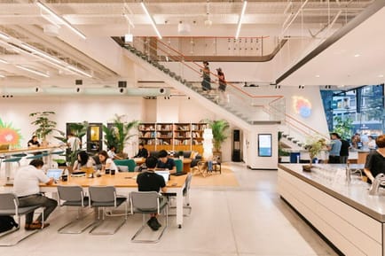 Image 1 of wework - Shinjuku Minamiguchi - 5-27-3 Sendagaya - Shibuya-ku - Toyko (Opening Dec 2020)