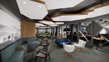 Image 4 of Compass Offices - United Plaza - 1468 West Nanjing Road - Jing’an District - Shanghai (Opens Dec 2019)