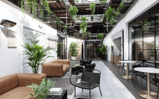 LABS (Managed 140 - 964 sqft) - Atrium - The Stables Market - Chalk Farm Road, NW1 8AH - Camden