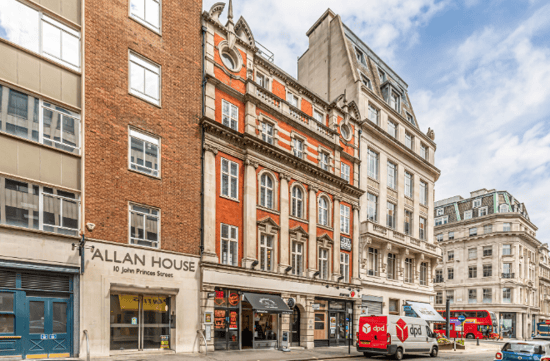 Sub800 (Managed 839 sqft) - 21-22 Great Castle Street, W1G - Fitzrovia