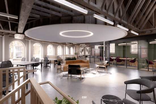 Workplace Plus (Managed 6,319 sqft) - Dome Spitafields - 48 Artillery Lane, E1 -  Spitalfields