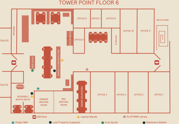 PLATF9RM - Tower Point - 44 North Road, BN1 - Brighton (co-working, private) image 11