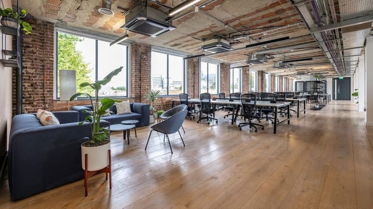 CBRE (Managed 2,856 - 6571 sqft) - The Aircraft Factory - 100 Cambridge Grove, W6 0LE - Hammersmith image 2