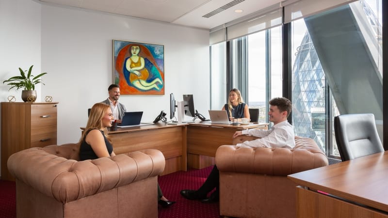 Servcorp - The Cheesegrater - 122 Leadenhall Street, EC3 - Bank image 3