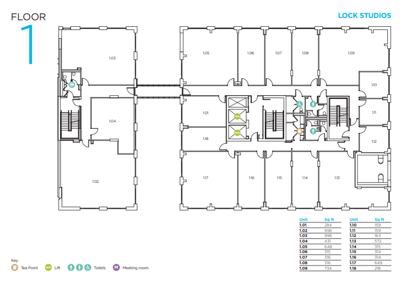 Workspace (Managed 314 - 648 sqft) - Lock Studios - 7 Corsican Square, E3 - Bow image 11