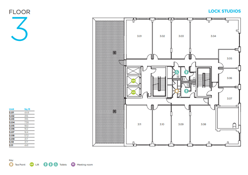 Workspace (Managed 314 - 648 sqft) - Lock Studios - 7 Corsican Square, E3 - Bow image 12