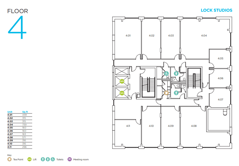 Workspace (Managed 314 - 648 sqft) - Lock Studios - 7 Corsican Square, E3 - Bow image 13