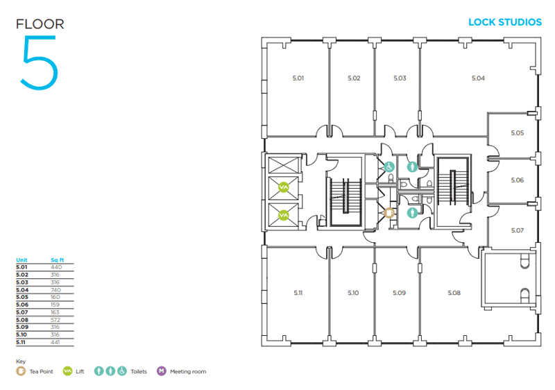 Workspace (Managed 314 - 648 sqft) - Lock Studios - 7 Corsican Square, E3 - Bow image 14