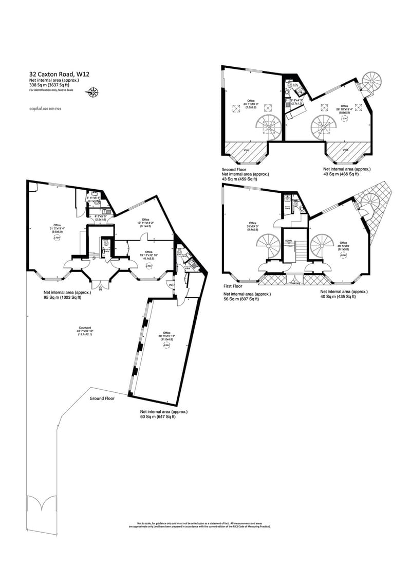 F W Gapp (4000sqft - RENT WHOLE BUILDING AVAIL)- Caxton Gate - 32 Caxton Road, W12 - Shepherds Bush image 7