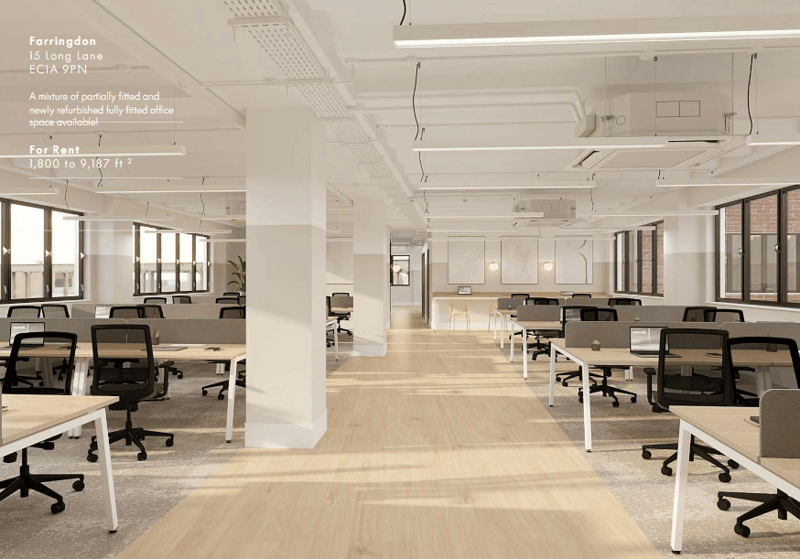 UNION (Managed 3,667 - 3,720 sqft) - 15 Long Lane, EC1A - Farrington image 4