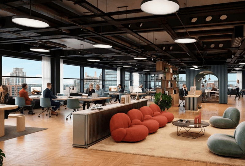 Knight Frank (Managed 4,198 sqft) - The Fuse - 2 Palmerston Way, S28 - Battersea image 2