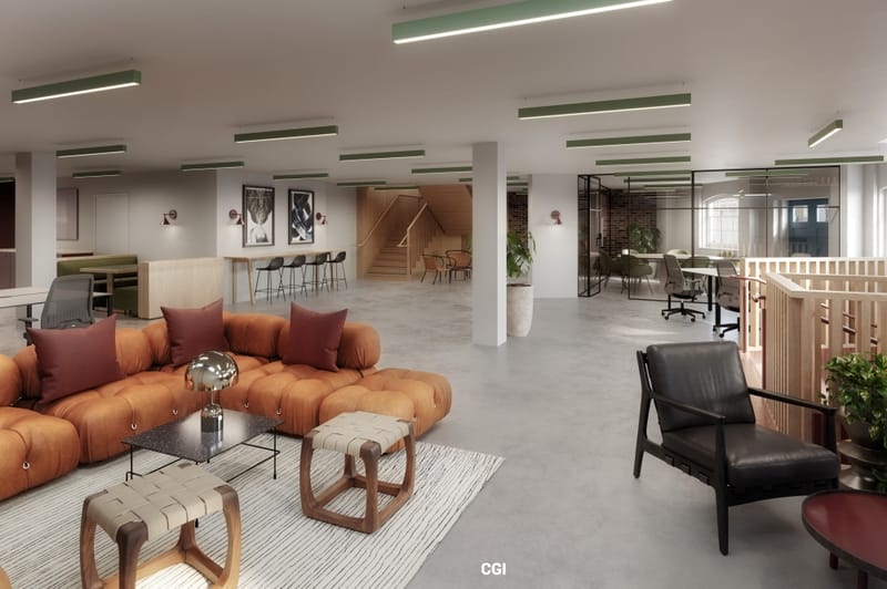 Workplace Plus (Managed 6,117 sqft) - Dome Spitafields - 48 Artillery Lane, E1 7LS - Spitalfields image 2