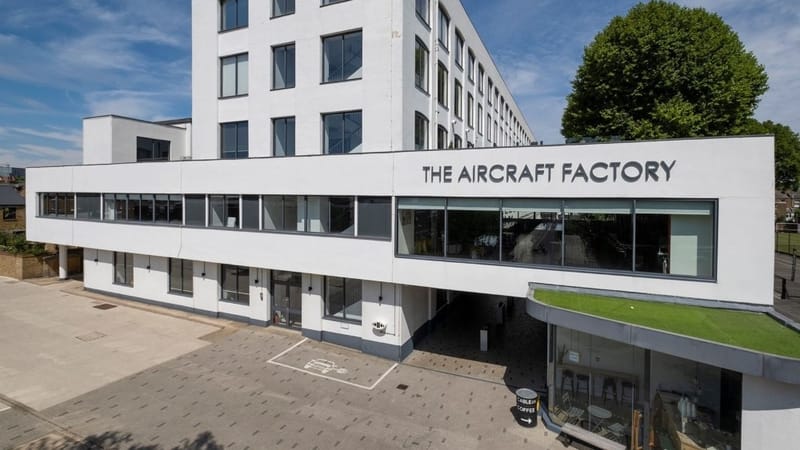 CBRE (Managed 2,856 - 6571 sqft) - The Aircraft Factory - 100 Cambridge Grove, W6 0LE - Hammersmith image 6