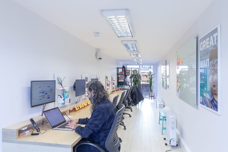The Sandbox Workspace (Managed 142 - 600 sqft) - 35 Corbridge Cres, E2 9DS - Bethnal Green image 2