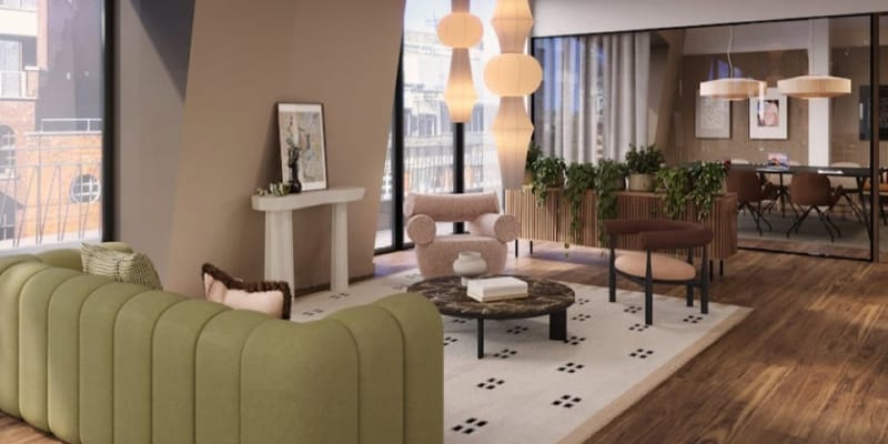 Made-re (Managed 2,160 sqft) - Hammersley House - 6 Warwick Street, W1B 5LU - Soho image 2