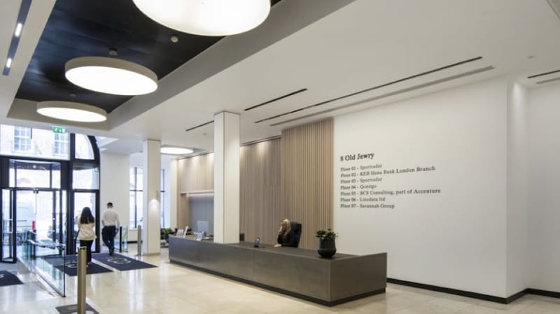 Made-re (Managed 6,842 - 6,901 sqft) - 8-10 Old Jewry, EC2R 8DN - Bank image 2