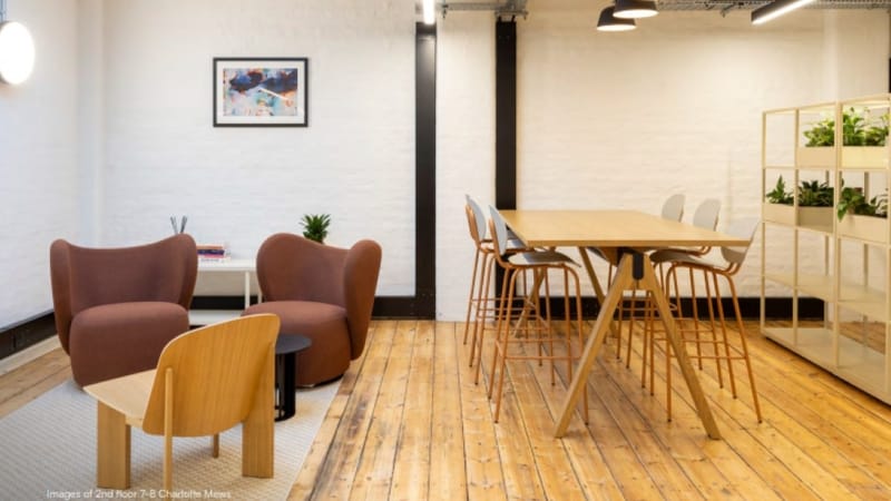 Made-re (Managed 3,035 sqft) - Coachworks - 7-11 Charlotte Mews, W1T 4EF - Fitzrovia image 2
