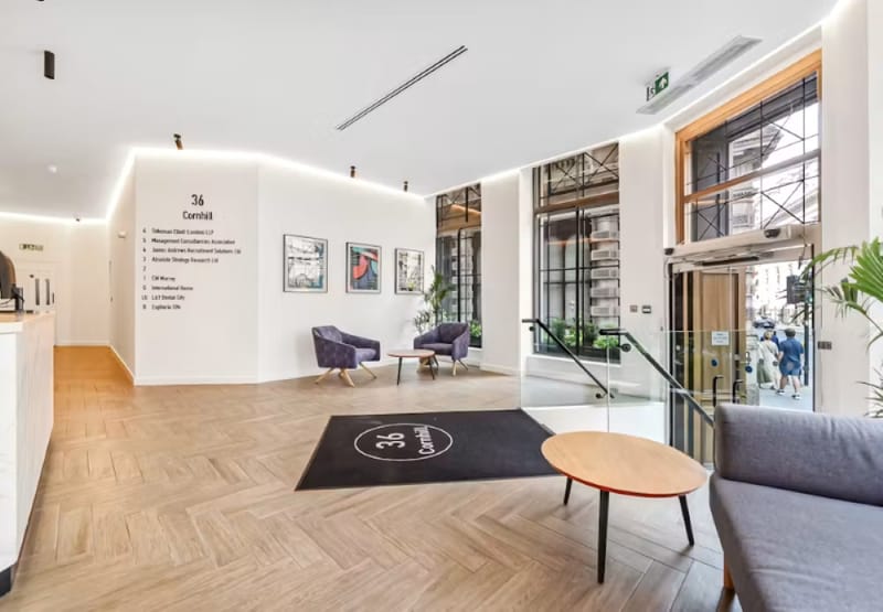 Workplace Plus (Managed 2,019 sqft) - 36-38 Cornhill, EC3V 3NG - Bank image 6