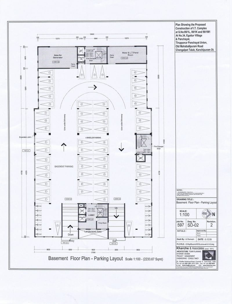 Sucons Oki Info Park - 34 Rajivgandhi Salai - Egattur Village - Chennai (Min Req 27,500sqft) image 11