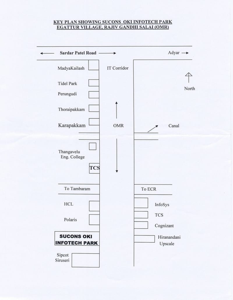 Sucons Oki Info Park - 34 Rajivgandhi Salai - Egattur Village - Chennai (Min Req 27,500sqft) image 13