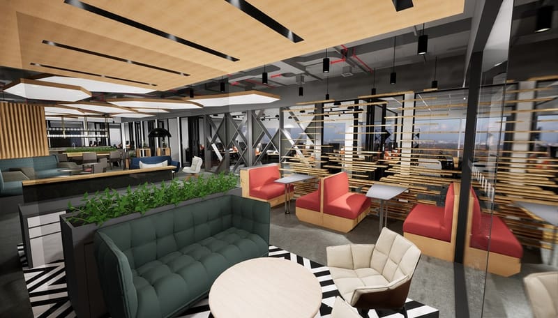 Compass Offices - United Plaza - 1468 West Nanjing Road - Jing’an District - Shanghai (Opens Dec 2019) image 6