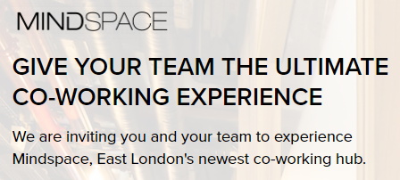 Free coworking space