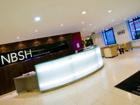 Rent New Broad Street Offices New Broad Street House Reception Area