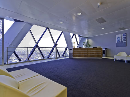 How much does an office in the Gherkin cost?