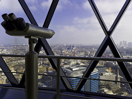 How much does an office in the Gherkin cost?