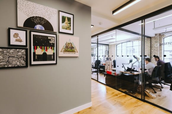 serviced office space WeWork at Spitalfields