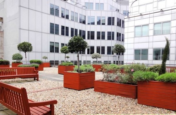 Roof Terrace in Moorgate Roof Terrace in Moorgate
