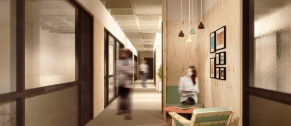 Corridors at The Office Group, Borough High Street Corridors at The Office Group, Borough High Street
