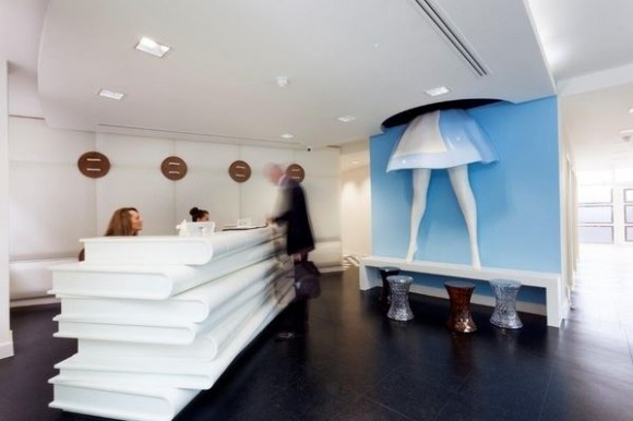 Alice in Wonderland at Boundary Row office Alice in Wonderland at Boundary Row office