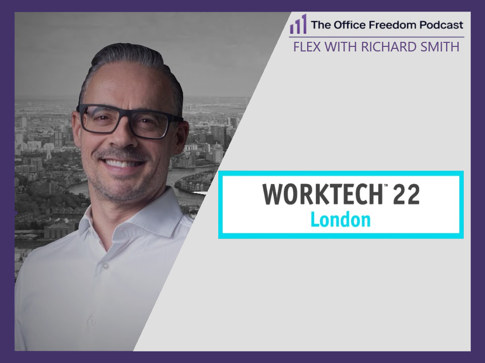 Richard and Suzan Dixon from Standard Chartered Bank take the stage at WorkTech London 2022