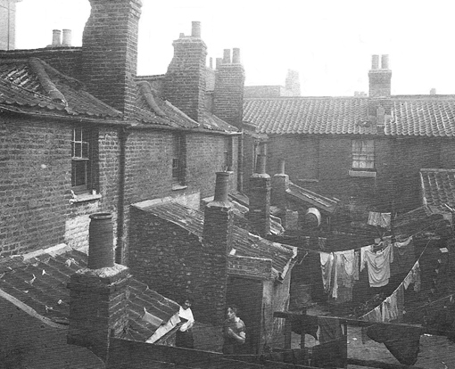 Old Nichol Slum, Shoreditch Old Nichol Slum, Shoreditch