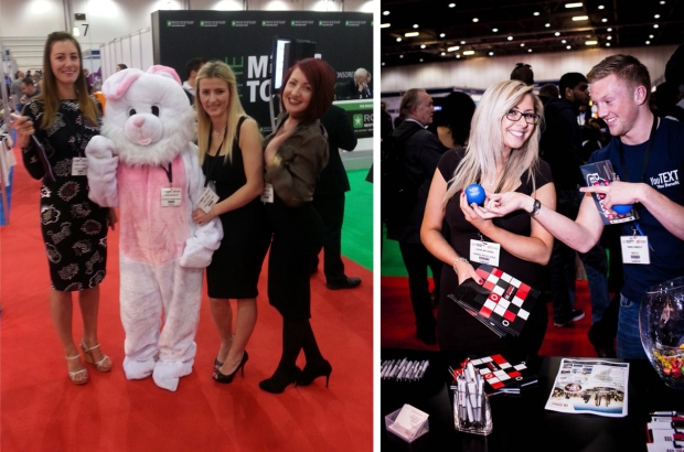 The SOS girls at the Business Show