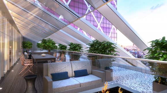 roof terraces