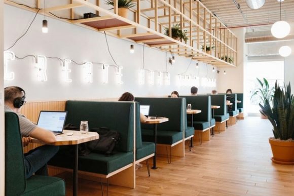 Hoxton work booths