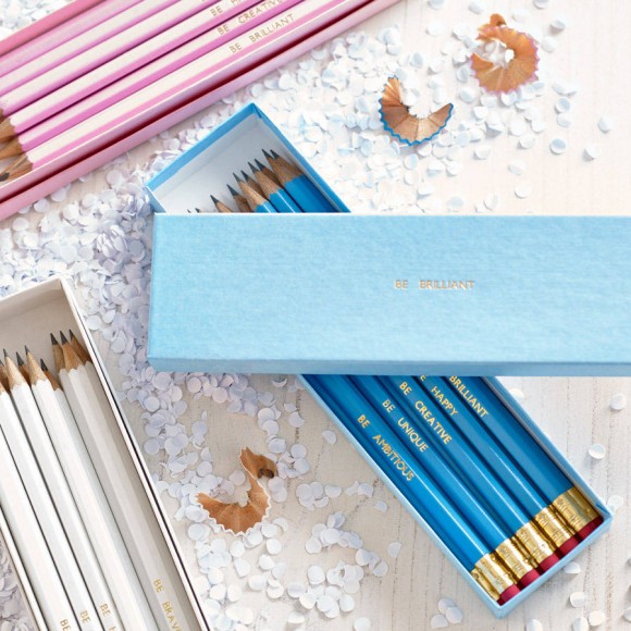 Personalised pencils gift idea